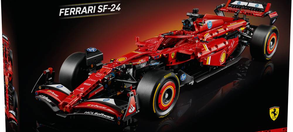 “LEGO Technic Ferrari SF-24 (42207): The Ultimate F1 Build for Speed and Precision!”